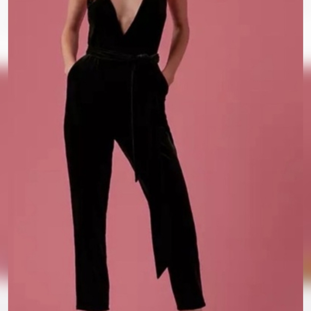 Express Velvet Jumpsuit